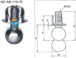 Chân đế NZ-AB-110/B